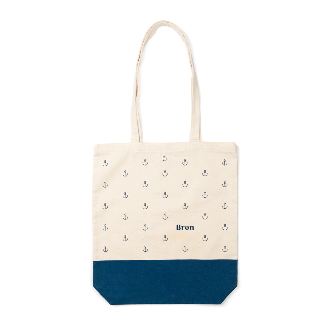 Canvas bag with anchors
